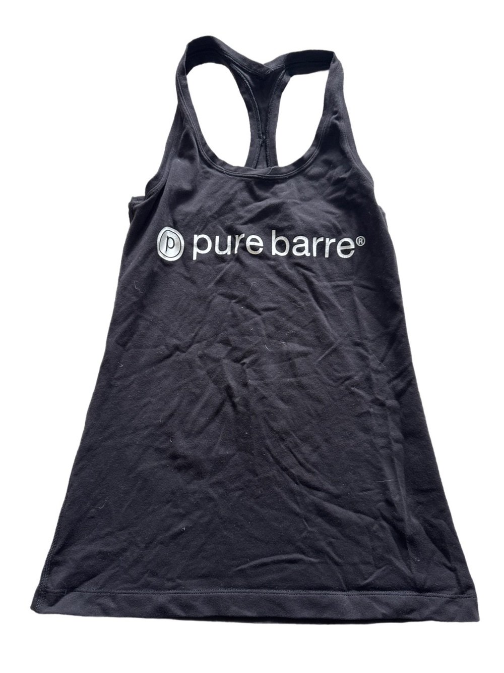 Lululemon x Pure Barre Logo Racerback Tank Black Size 6